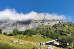 Arrivée au chalet du Souay (29 août 2021)
