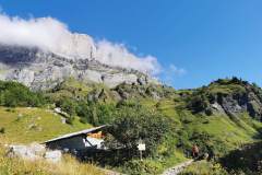 Arrivée au chalet du Souay (29 août 2021)