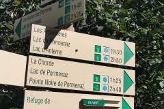 Suivre la direction de la Pointe Noire de Pormenaz et de La Chorde (29 août 2021)