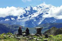 Face au Mont Blanc (29 août 2021)