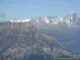 Aiguilles de Varan et Aiguille Verte à droite