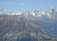 Aiguilles de Varan et Aiguille Verte à droite