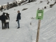 Pour rejoindre le Col de l'Arpettaz dans un second temps, suivre le panneau (5 janvier 2019)