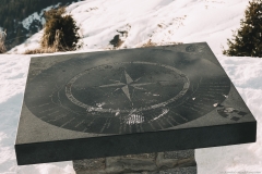 Table d'orientation à Praz Vechin (5 janvier 2019)