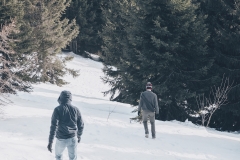 Redescente depuis Praz Vechin (5 janvier 2019)