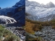 Glacier du Trient : 1978 et 2009 (merci à Noël Cramer pour les clichés !)