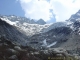 Photo réalisée en Avril 2007 : le glacier est visible, mais pour combien de temps ?