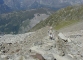 Redescente sur la moraine