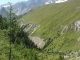 Redescente avec le Mont Blanc en toile de fond (22 juillet 2005)