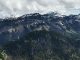 Vue depuis le sommet sur le Mont Blanc, les Aravis, et bon nombre de sommets de Savoie (23 mai 2021)