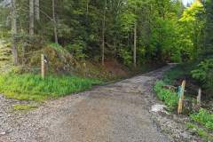 Départ du sentier (possibilité de se garer 100m plus loin si nécessaire) (23 mai 2021)