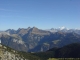 Panorama sur le Massif du Mont-Blanc et du Jallouvre