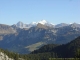 Le Mont Blanc en arrière plan