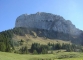 Vue sur l'imposante Roche Parnal