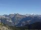 Panorama sur le Massif du Mont-Blanc et du Jallouvre
