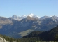 Le Mont Blanc en arrière plan