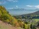 Vue sur le Mont Blanc, les Bornes et Monnetier (13 octobre 2017)