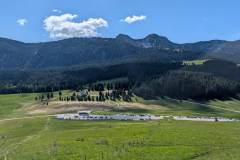 Vue sur le plateau des Glières (18 mai 2025)