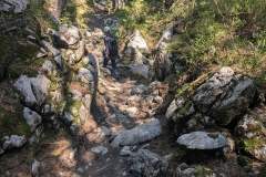 Sentier plus escarpé (18 mai 2025)