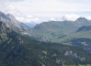 Vue sur le Col de la Colombière, la Pointe de Deux Heures, la Pointe de Grande Combe, et la Pointe d'Almet