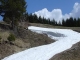 Sentier sous la neige