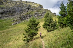 Arrivée au Col de l'Aup Couti (26 aout 2018)