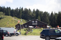 Arrivée au Col de Bassachaux (26 aout 2018)