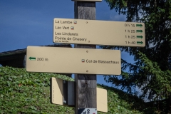 Du Col de Bassachaux, continuer vers la Pointe de Chésery (26 aout 2018)