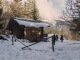 Petit chalet non loin du Col de la Frête (25 décembre 2019)