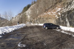 Départ sur le Chemin rural des Feux À La Colonnaz (25 décembre 2019)