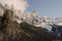 Vue sur la Croix de Fer (25 décembre 2019)