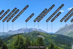 Depuis le sommet du Christomet (9 juillet 2024)