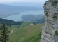 Falaise devant le refuge