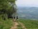 Sentier à la descente