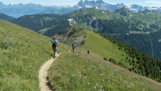 Le Mont de Grange offre un des plus beaux panoramas du Chablais