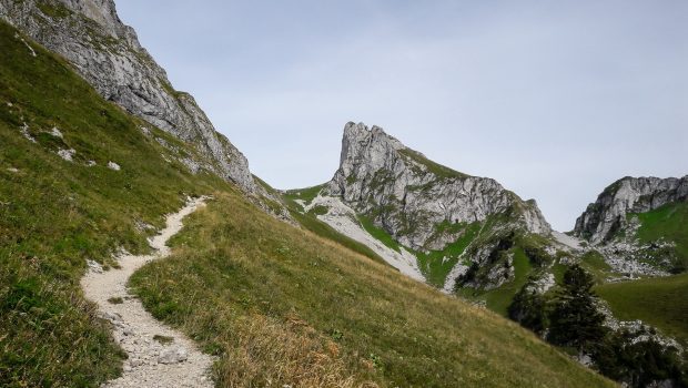 Descente de la Dent d'Oche