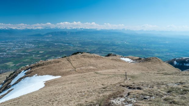 Arrivée au sommet du Reculet