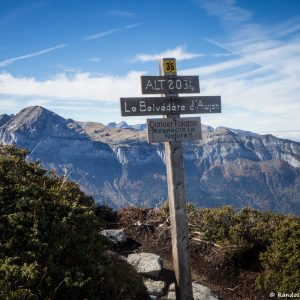 Arrivée au Belvédère d'Aujon