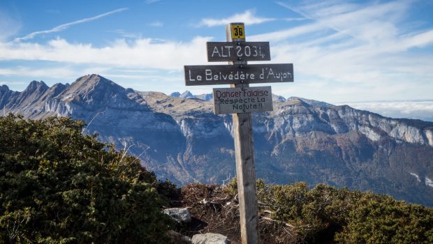 Arrivée au Belvédère d'Aujon