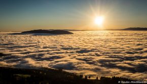 Mer de nuages depuis les Voirons