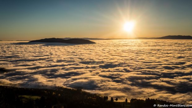 Mer de nuages depuis les Voirons