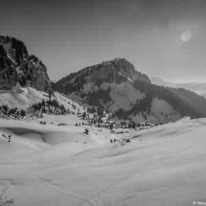 Descente de la Crête des Rasses