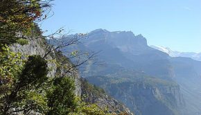 Aiguille de Varan depuis la Montagne de Chevran