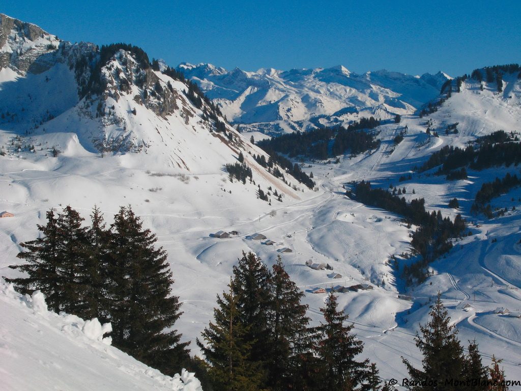 Vue depuis le Col de Cordon