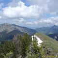 Depuis le sommet de la Pointe de la Gay