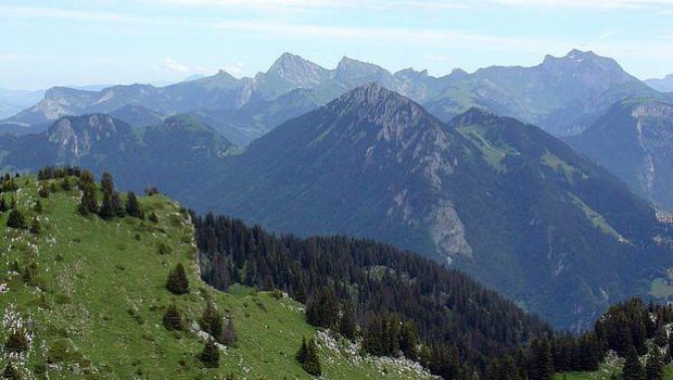 Vue depuis la Pointe d'Ireuse