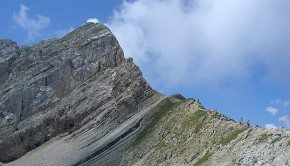 Col du Rasoir avant le Jallouvre