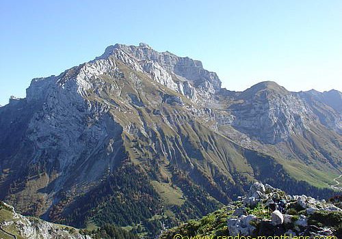 La Tournette depuis le Lanfonnet