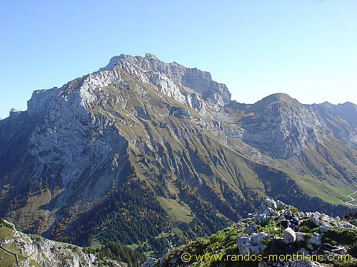 La Tournette depuis le Lanfonnet