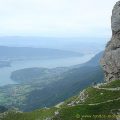 Lac depuis le sentier de la Tournette